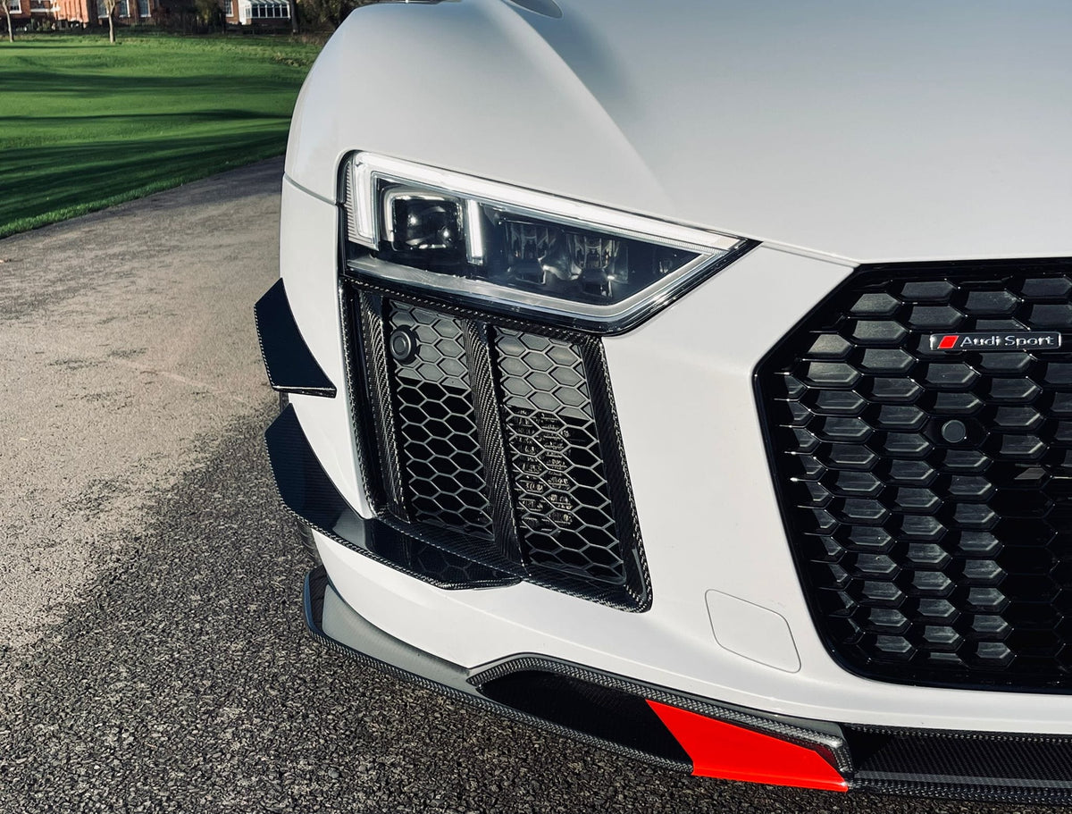 CT CARBON AUDI R8 V10 GEN 2 CARBON FIBRE SIDE CANARDS | HOMOLOGATION IN PROCESS