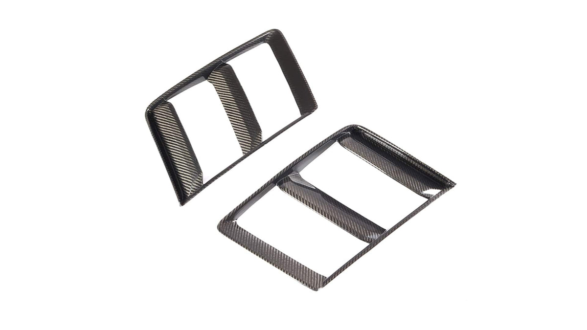 CT CARBON AUDI R8 V10 GEN 2 CARBON FIBRE SIDE GRILLES | SWISS HOMOLOGATED