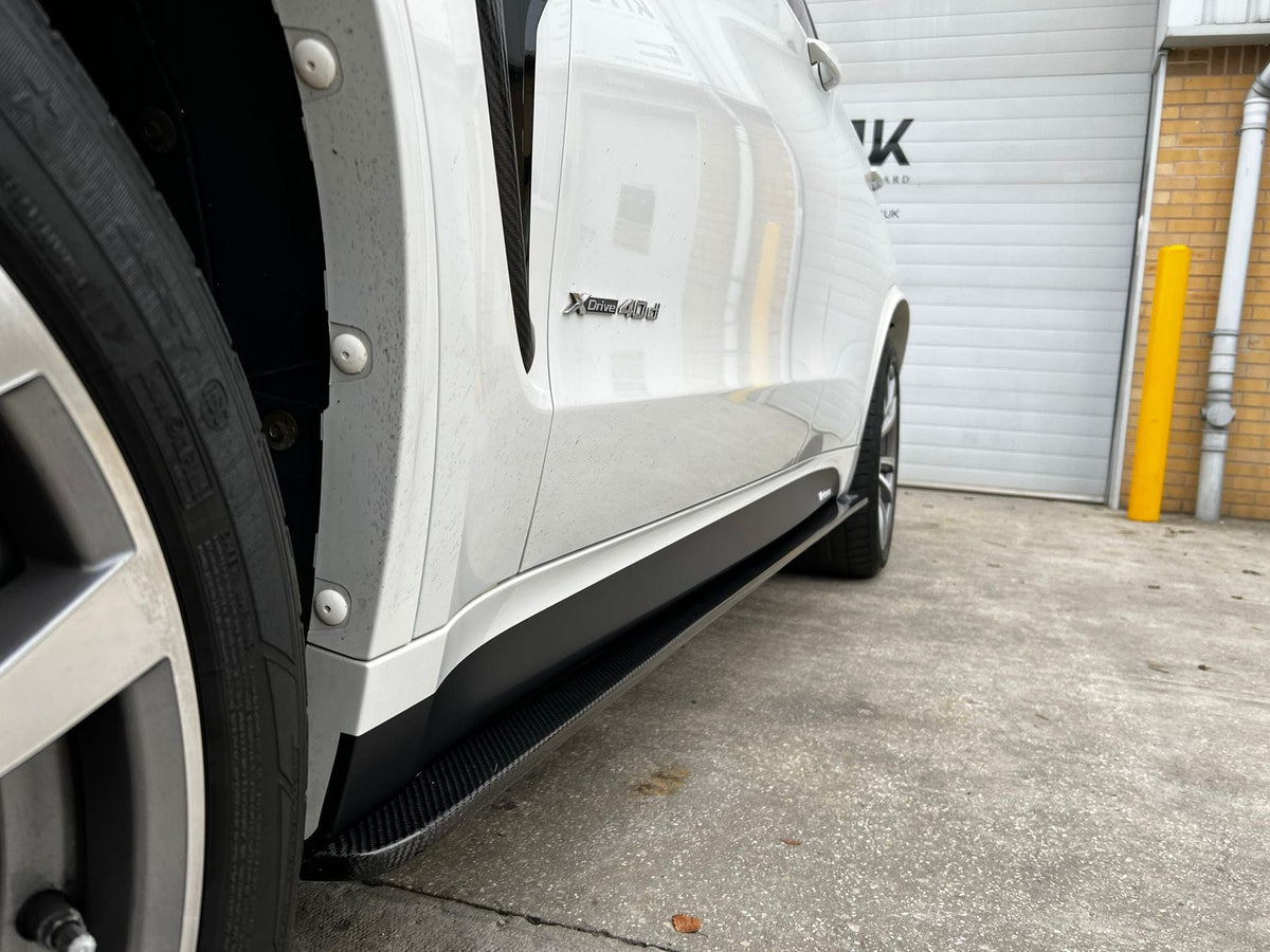 CT CARBON BMW F15/F85 X5/X5M CARBON FIBRE SIDE SKIRTS - 3D STYLE | SWISS HOMOLOGATED
