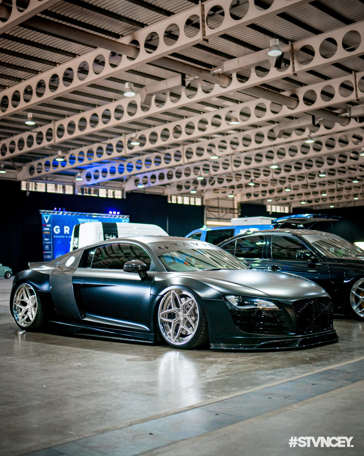 CT CARBON AUDI R8 GEN 1 CARBON FIBRE SPLITTER - V STYLE | HOMOLOGATION IN PROCESS