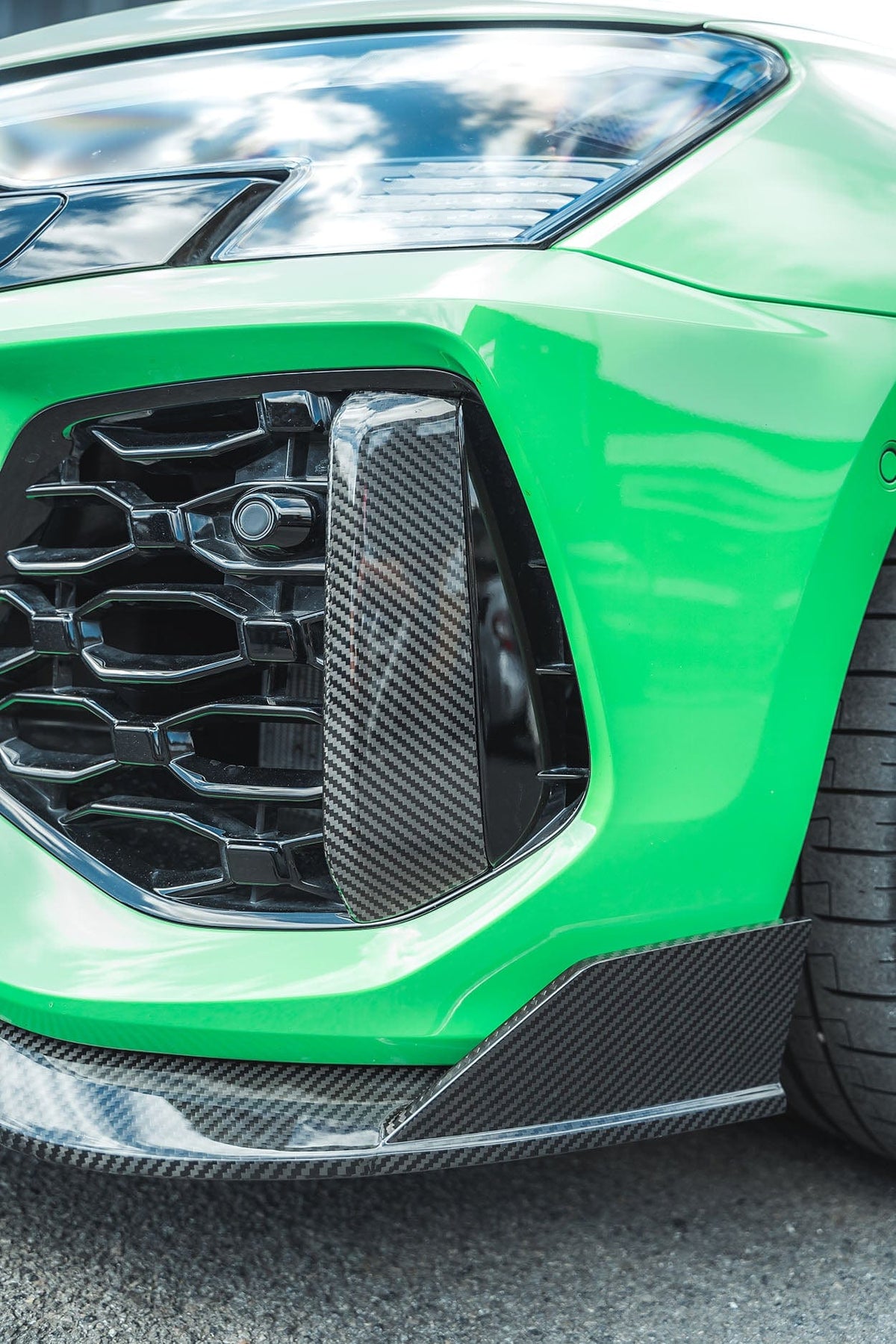 CT CARBON AUDI RS3 8Y 2022-2024 CARBON FIBRE FRONT BUMPER CORNERS - CT DESIGN | HOMOLOGATION IN PROCESS