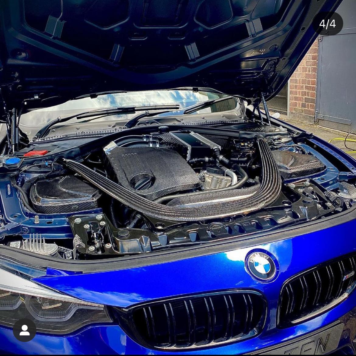 CT CARBON BMW F80/F82/F83/F87 M2C/M3/M4 CARBON FIBRE ENGINE COVER | SWISS HOMOLOGATED