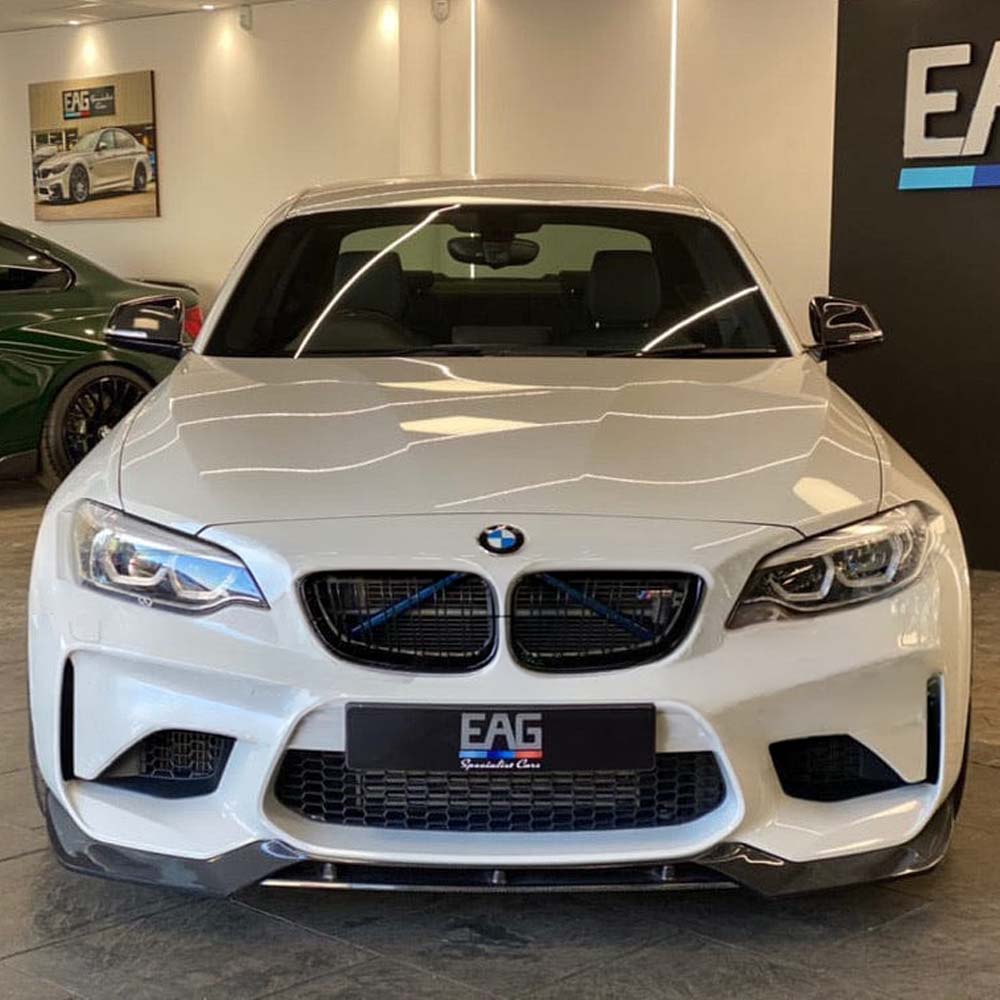 CT CARBON BMW M2 F87 N55 (OG) CARBON FIBRE SPLITTER - V3 | HOMOLOGATION IN PROCESS