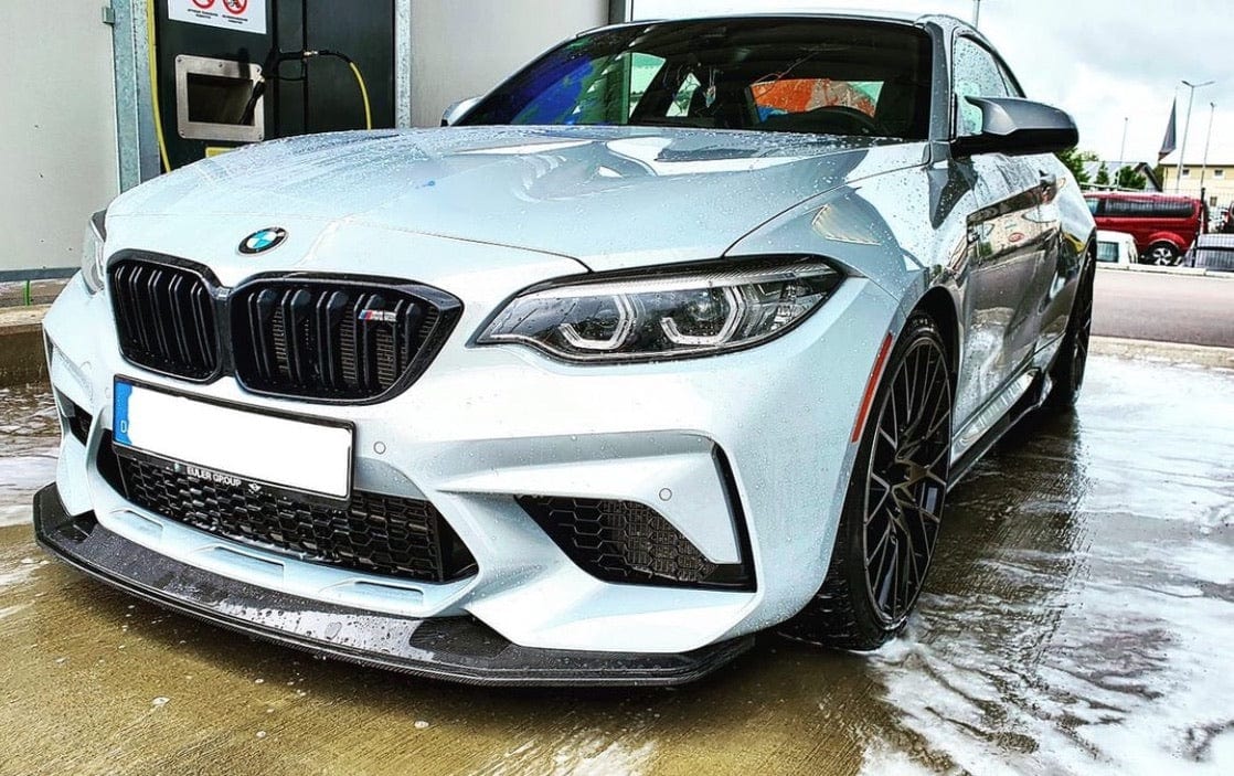 CT CARBON BMW M2C F87 2018-2021 CARBON FIBRE SPLITTER - V6 | HOMOLOGATION IN PROCESS