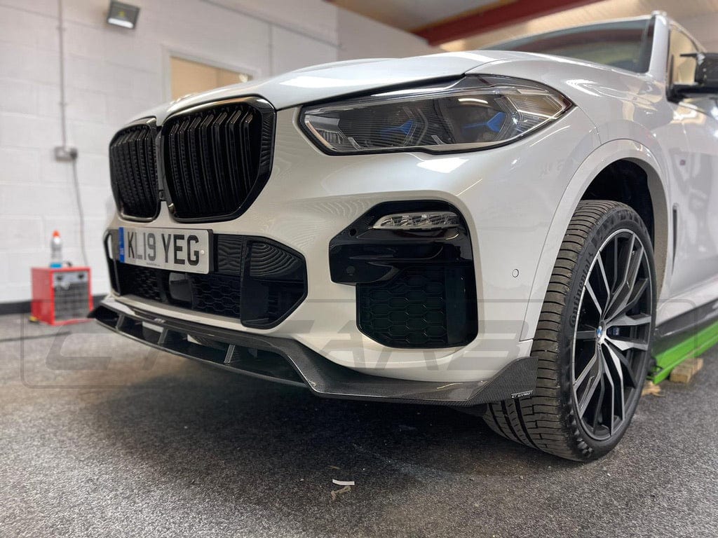 CT CARBON BMW X5 G05 PRE LCI CARBON FIBRE SPLITTER - CT DESIGN | HOMOLOGATION IN PROCESS