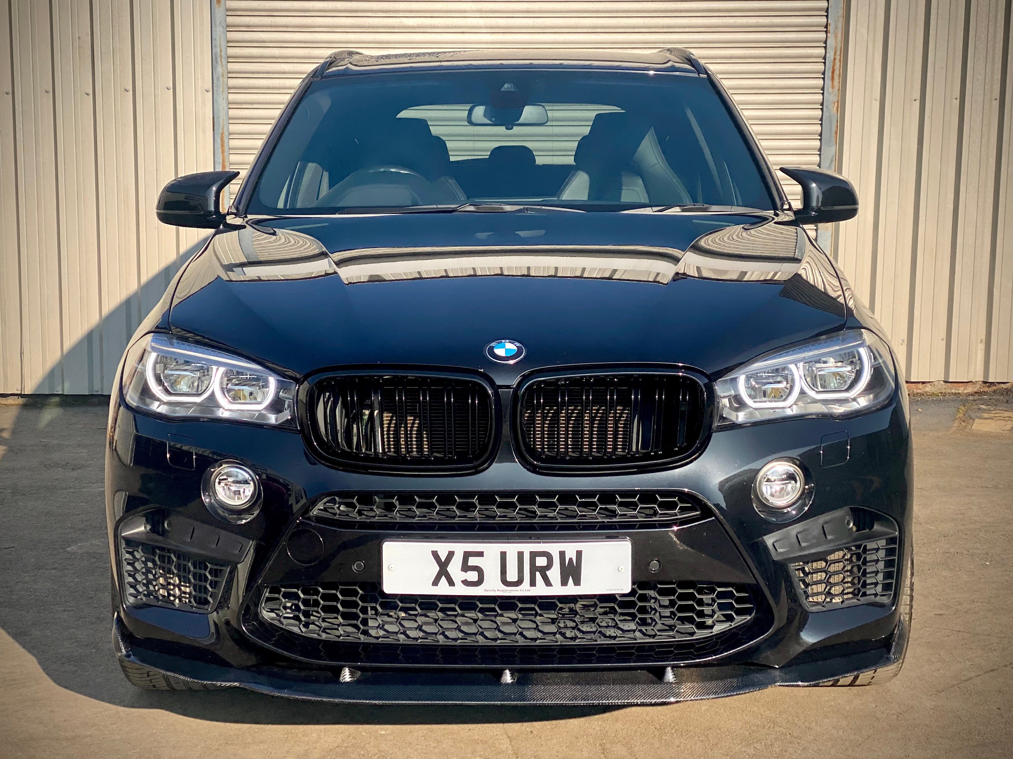 BMW X5M/X6M - F85/F86 CARBON FIBRE SPLITTER - H STYLE - 2