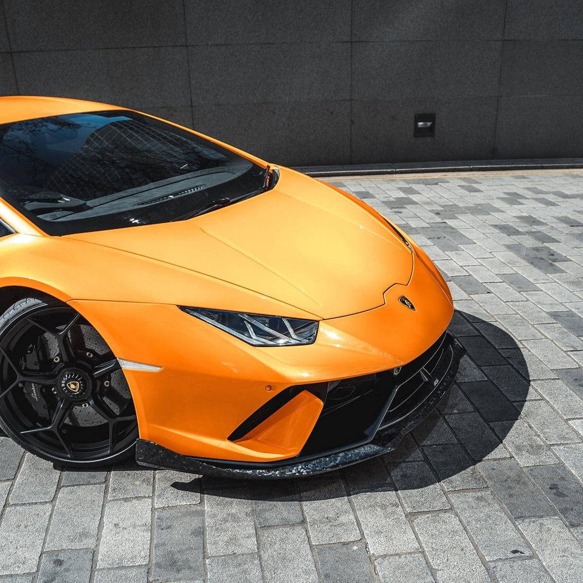 CT CARBON LAMBORGHINI HURACAN PERFORMANTE FORGED SPLITTER - CT DESIGN | HOMOLOGATION IN PROCESS