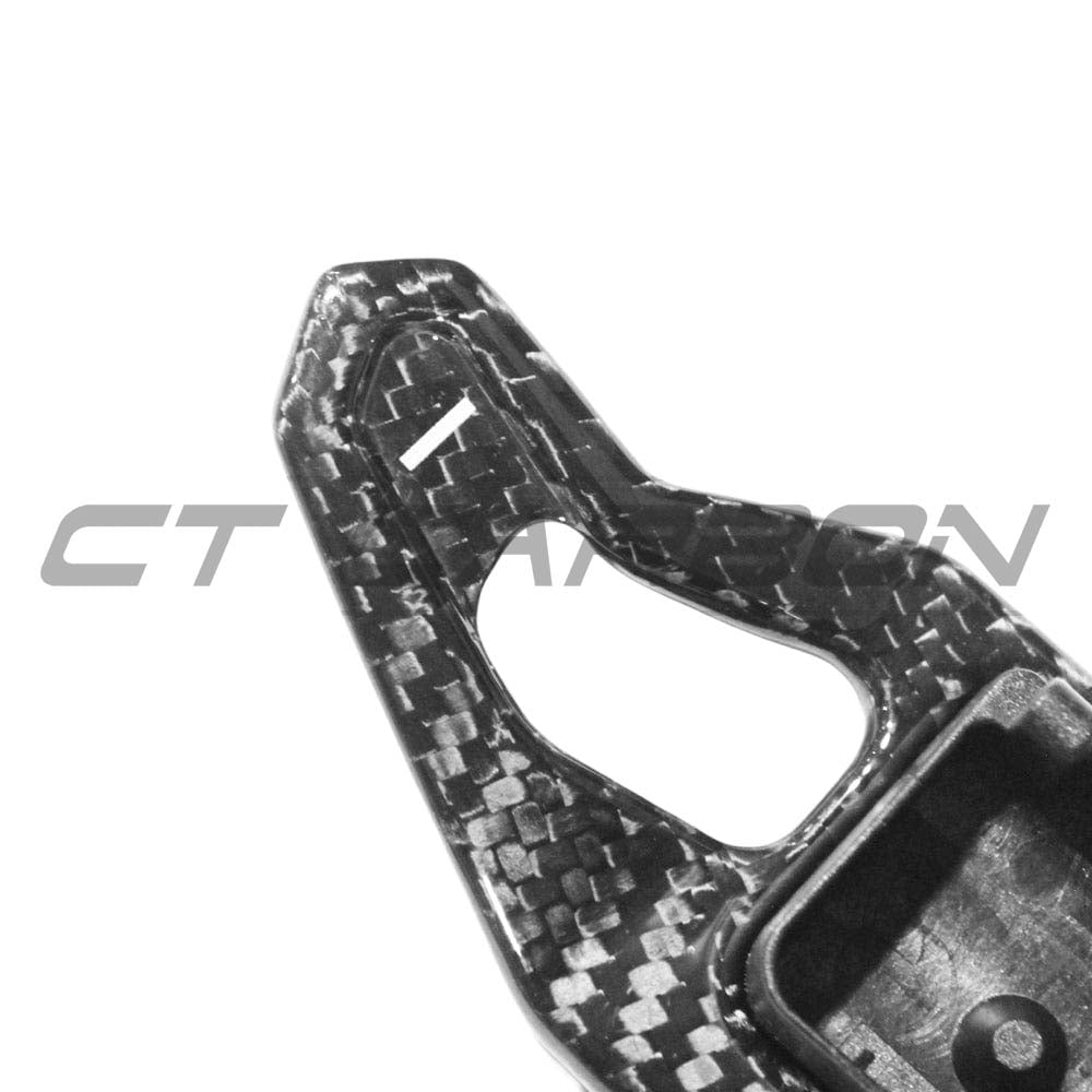 CT CARBON AUDI A3/S3/RS3 8Y RS6 C8 CARBON FIBRE SHIFTER PADDLES - V2 | NO HOMOLOGATION REQUIRED