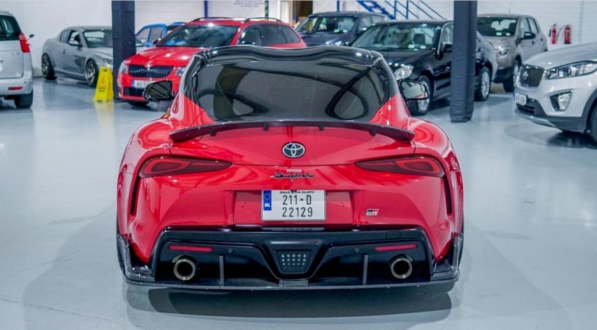 CT CARBON TOYOTA SUPRA 2019+ A90 CARBON FIBRE SPOILER - V1 | SWISS HOMOLOGATED