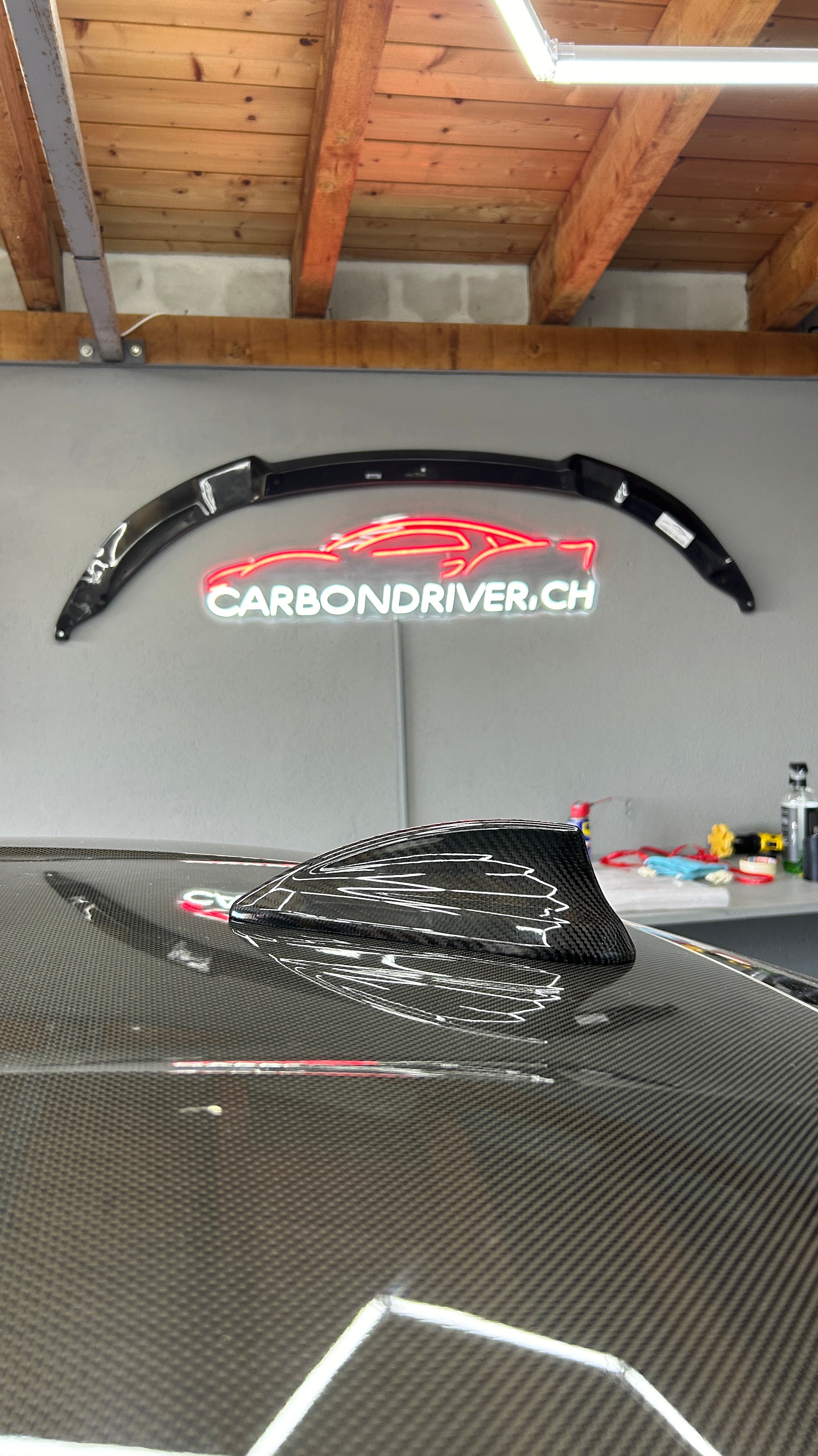 CT CARBON SHARK FIN BMW FXX SERIES | SWISS HOMOLOGATED