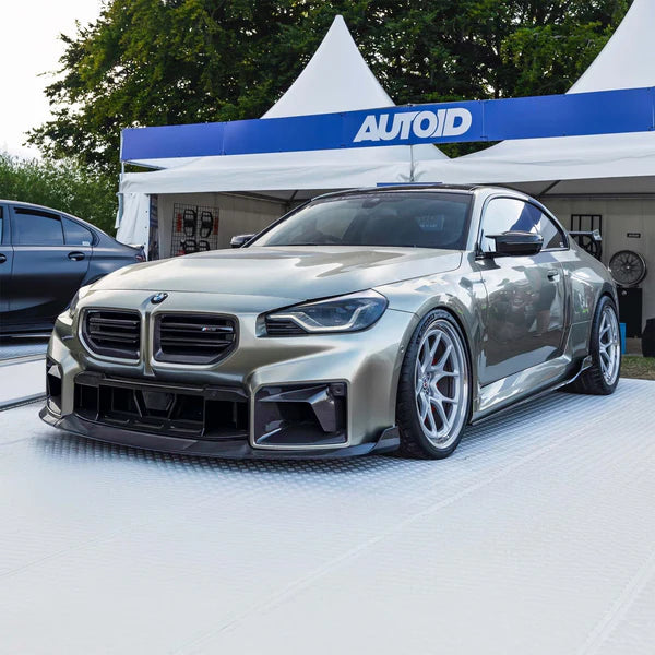 TRE CARBON FRONT GRILLS BMW M2 G87 - TR87 STYLE | SWISS HOMOLOGATED