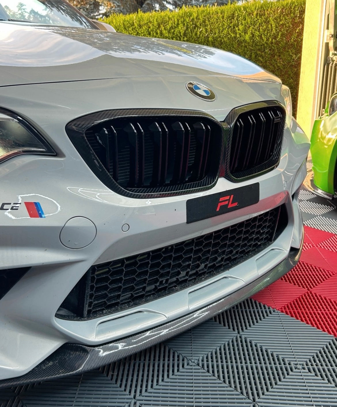TRE CARBON GRILL SURROUNDS BMW M2C F87 | SWISS HOMOLOGATED
