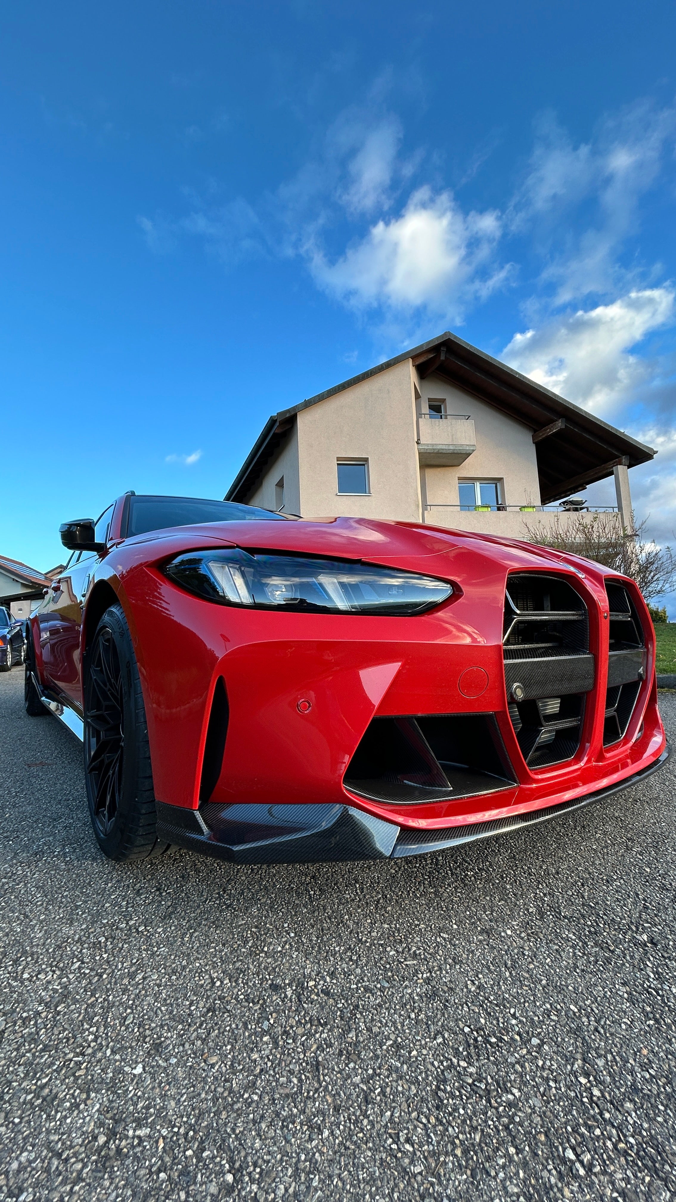 CT CARBON GRILLE WITH ACC BMW M3/M4 G8X - CSL STYLE | SWISS HOMOLOGATED