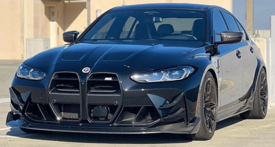 CT CARBON FRONT LIP BMW M3/M4 G8X - CSL STYLE | SWISS HOMOLOGATED