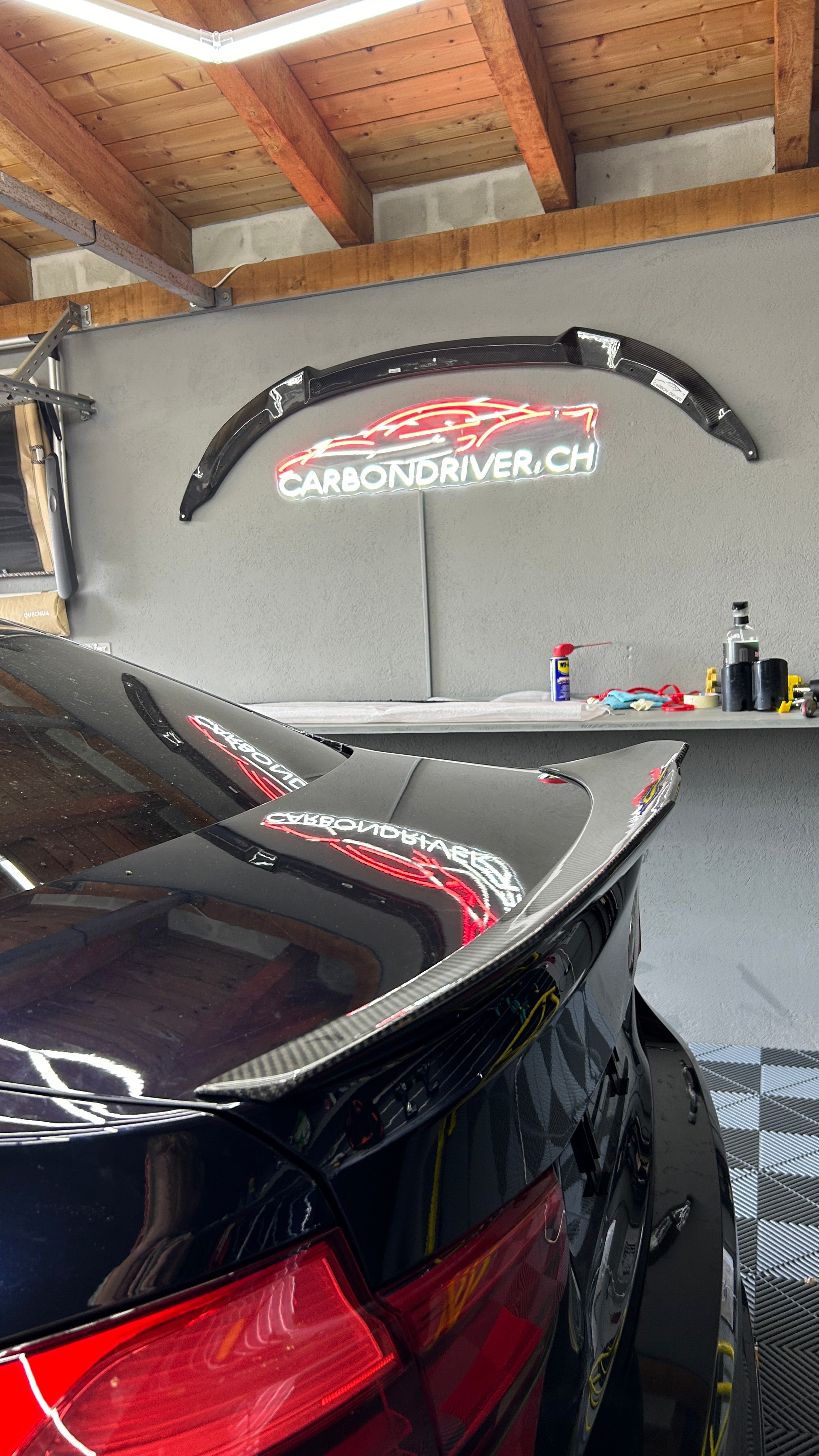 CT CARBON SPOILER BMW F30/F80 - PS STYLE | SWISS HOMOLOGATED