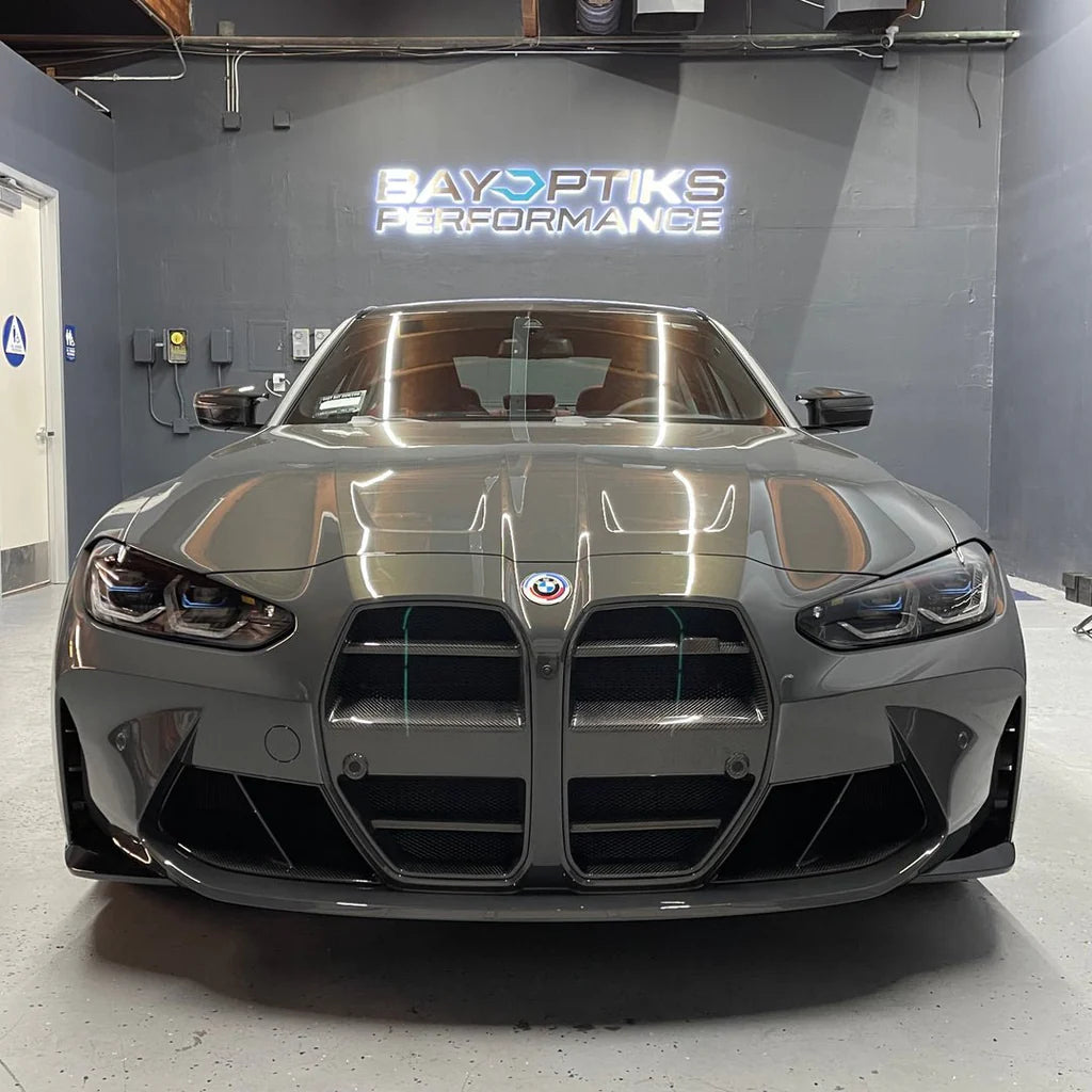 CT CARBON GRILLE WITHOUT ACC BMW M3/M4 G8X - GT STYLE | SWISS HOMOLOGATED