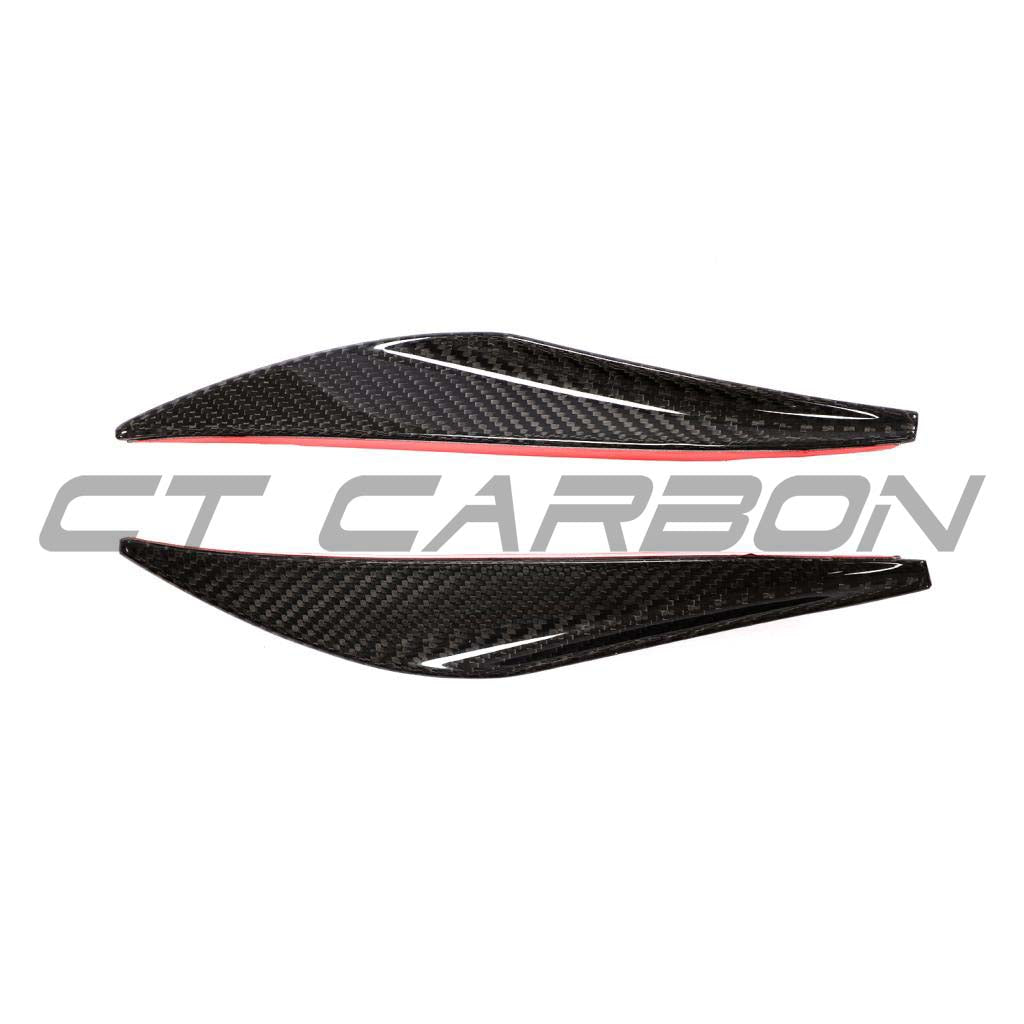 CT CARBON PORSCHE 911 991.1 GT3 2013-2017 CARBON FIBRE CANARDS | HOMOLOGATION IN PROCESS