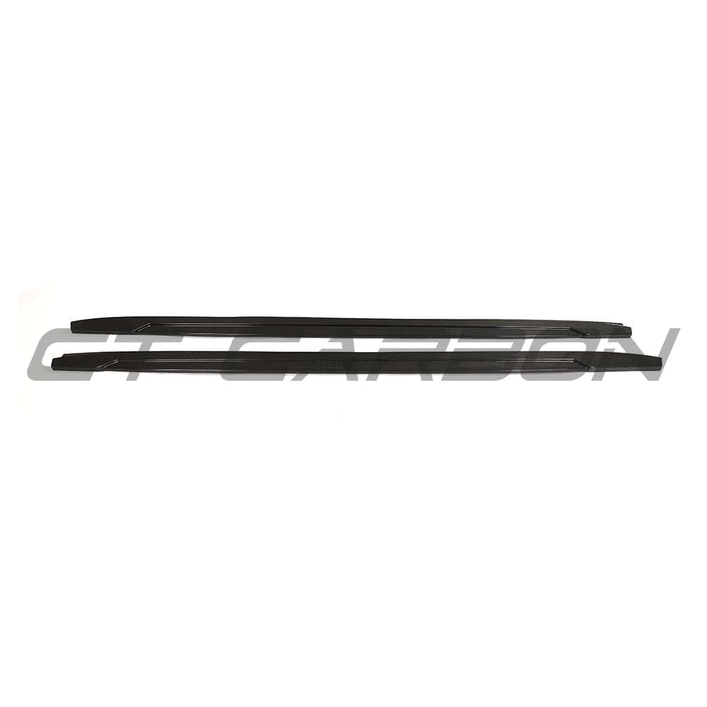 CT CARBON BMW F97/G01/G08 X3/X3M/IX3 LCI 2021+ DRY CARBON FIBRE SIDE SKIRTS - V1 | SWISS HOMOLOGATED