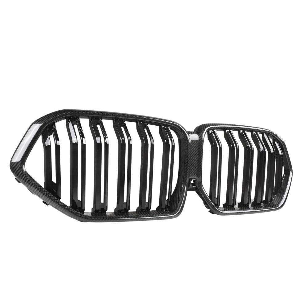 CT CARBON BMW X6 G06 & X6M F96 2019-2022 DOUBLE SLAT PRE-PREG CARBON FIBRE GRILLE | HOMOLOGATION IN PROCESS