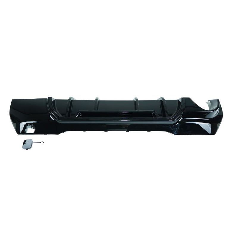 CT CARBON BMW F40 1 SERIES 2019-2024 GLOSS BLACK DIFFUSER - SINGLE EXIT | SWISS HOMOLOGATED