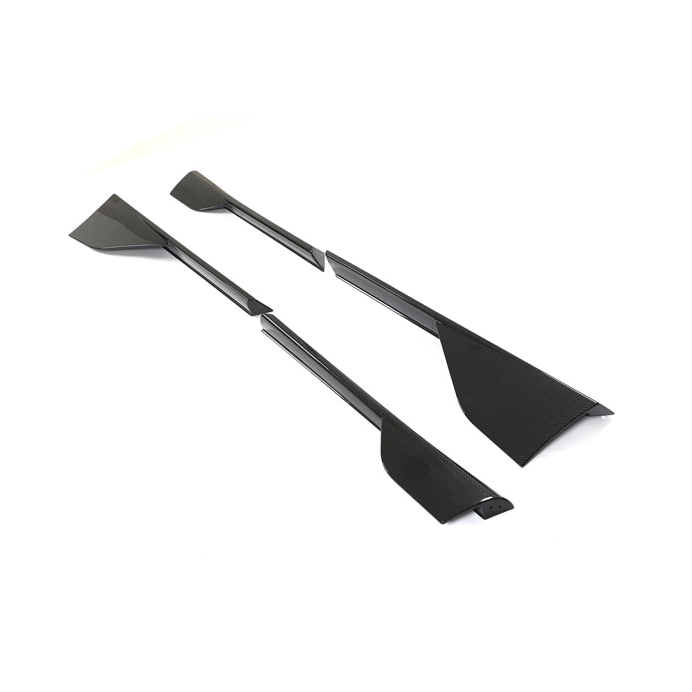 CT CARBON MCLAREN 570S & GT CARBON FIBRE SIDE SKIRTS | SWISS HOMOLOGATED