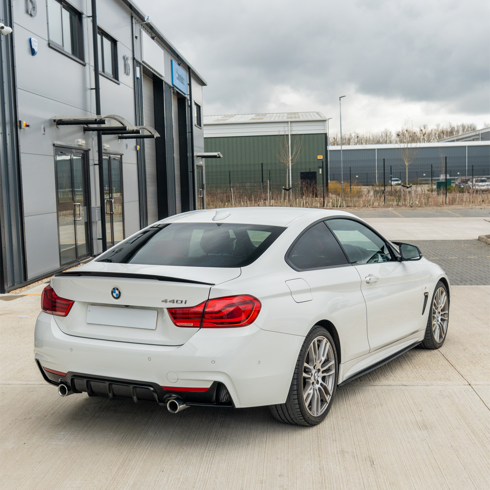 CT CARBON BMW 4 SERIES F32 GLOSS BLACK SPOILER - MP STYLE | SWISS HOMOLOGATED