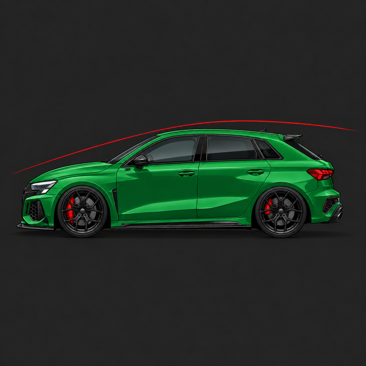 Audi RS3 8Y – kit carbone Carbon Driver