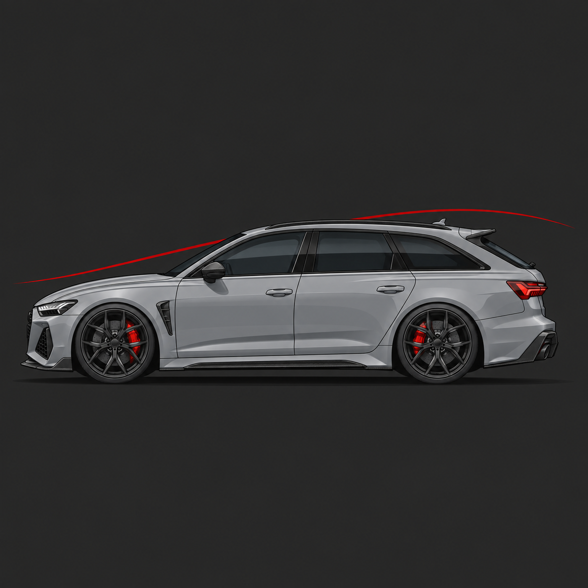 Audi RS6 C8 – kit carbone Carbon Driver
