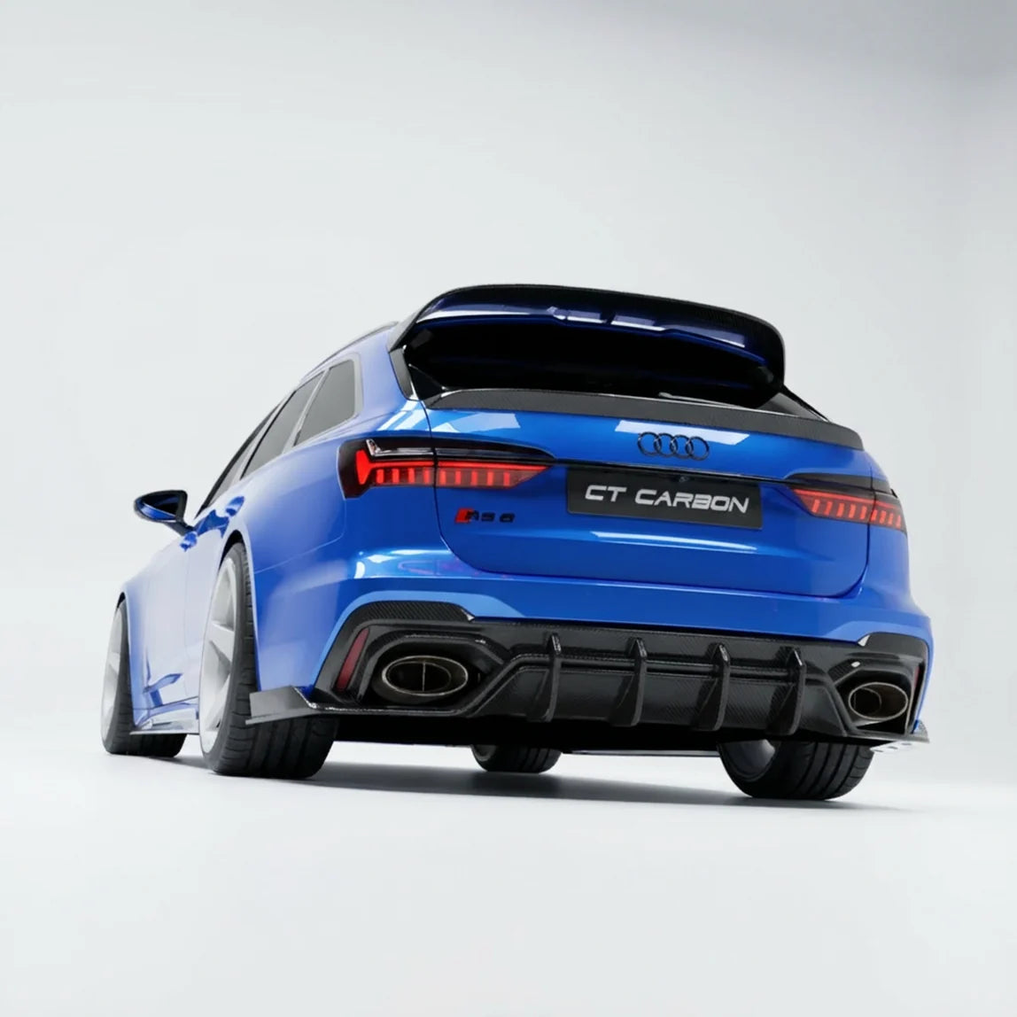 CT CARBON SPOILER AUDI RS6 C8 - CT V2 | SWISS HOMOLOGATED