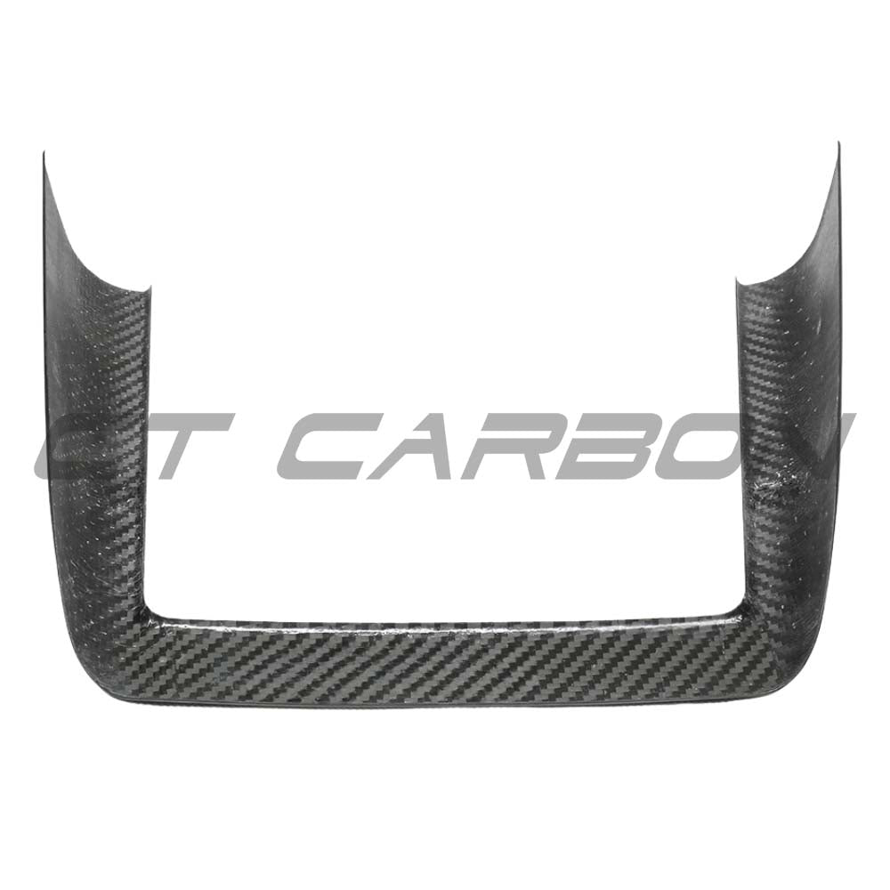 CT CARBON TESLA MODEL Y 2025+ FACELIFT MATTE DRY CARBON WIRELESS CHARGER FRAME COVER - V1 | NO HOMOLOGATION