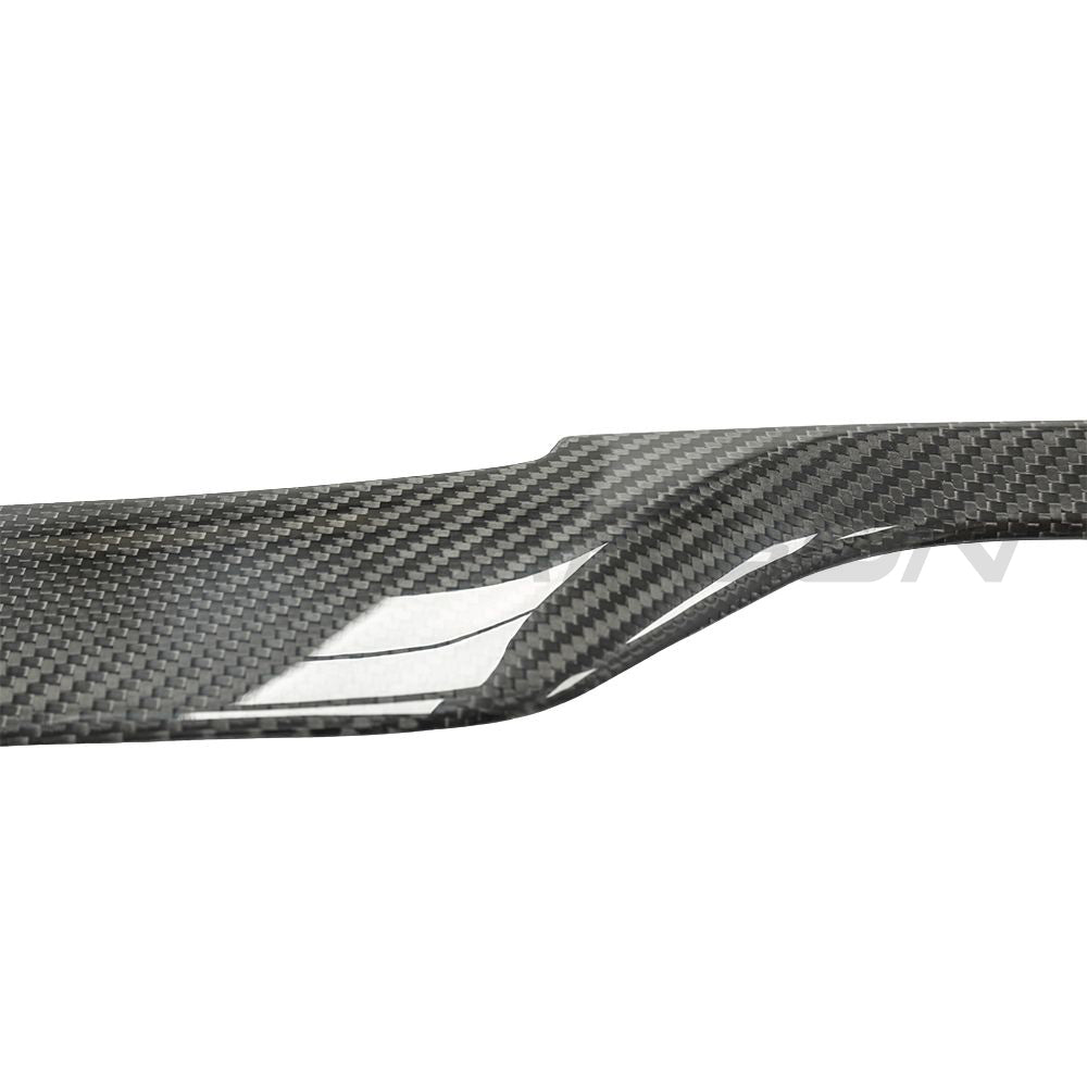 CT CARBON TESLA MODEL S 2021+ FACELIFT CARBON FIBRE DASHBOARD TRIM STICK ON | NO HOMOLOGATION