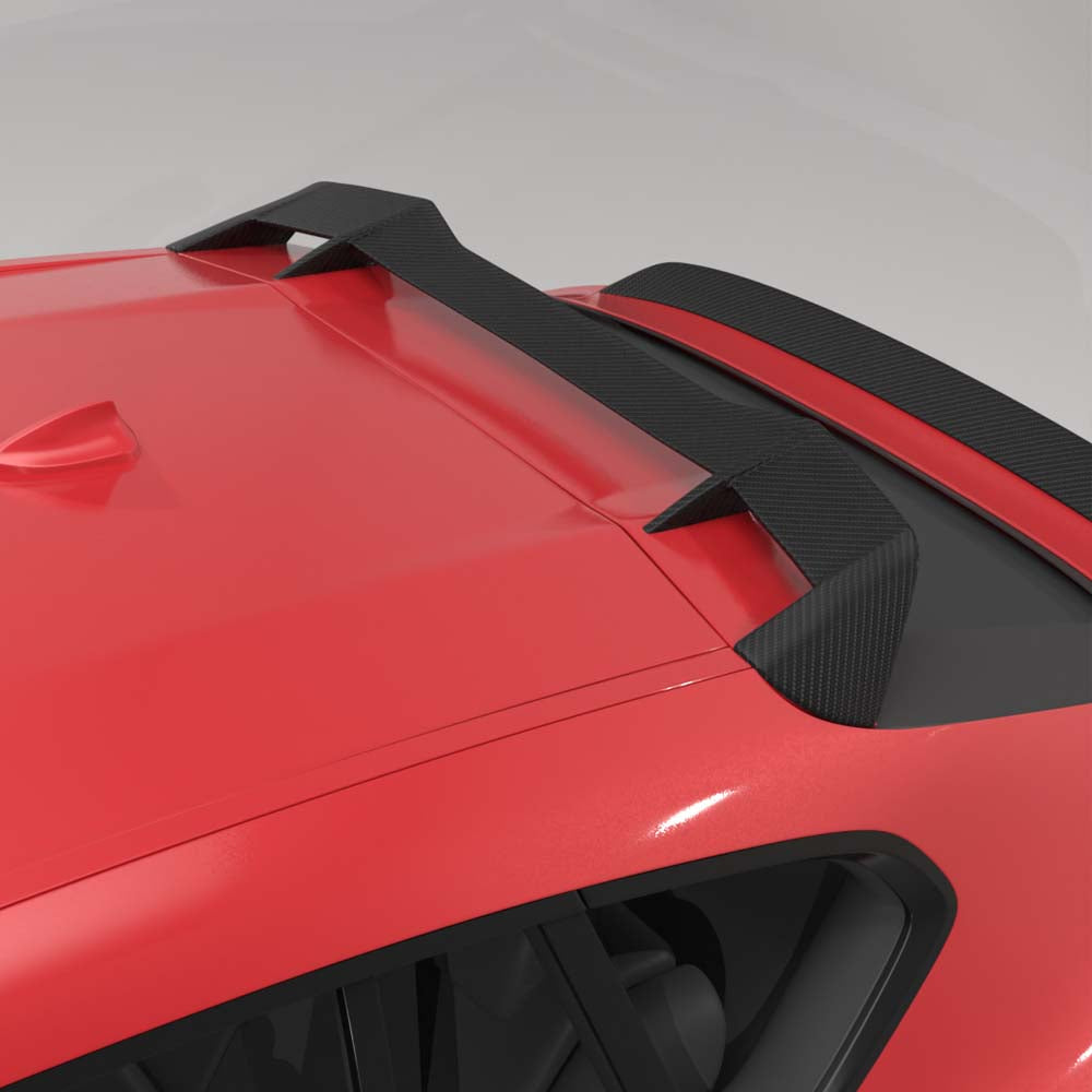 CT CARBON BMW G02 X4 & F98 X4M 2019+ CARBON FIBRE ROOF SPOILER - CT DESIGN | SWISS HOMOLOGATED