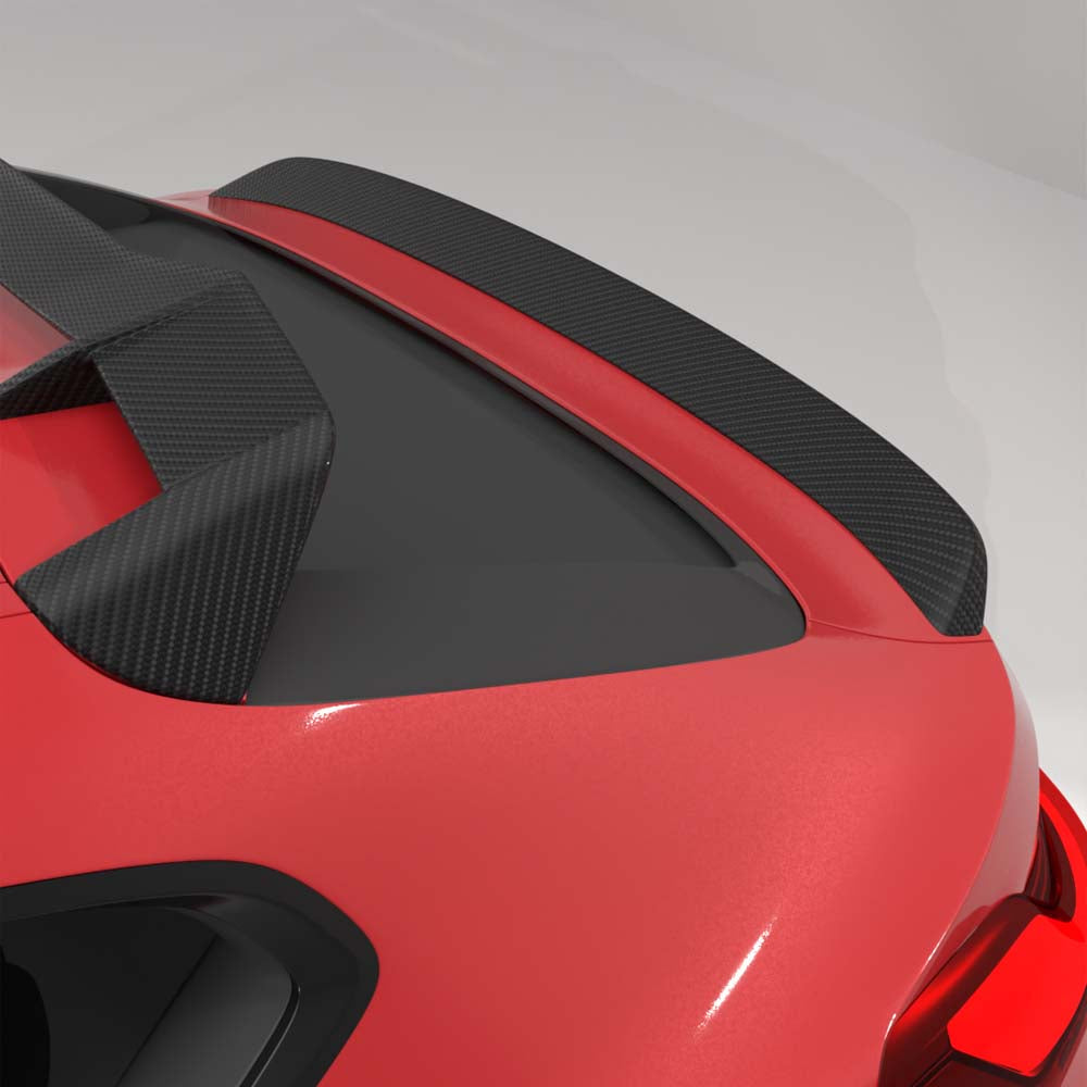 CT CARBON BMW G02 X4 & F98 X4M 2019+ CARBON FIBRE MIDDLE SPOILER - CT DESIGN | SWISS HOMOLOGATED