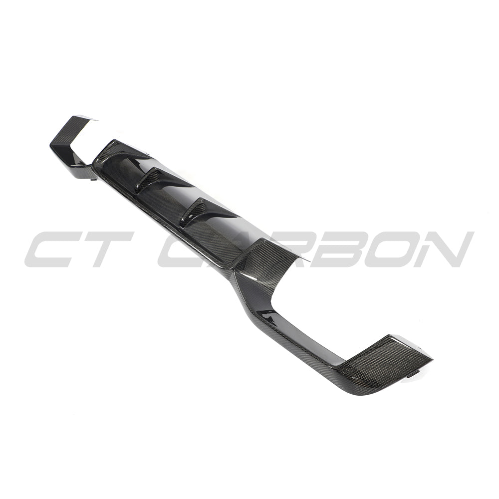 CT CARBON BMW G02 X4 & F98 X4M LCI 2022-2025 CARBON FIBRE DIFFUSER | SWISS HOMOLOGATED