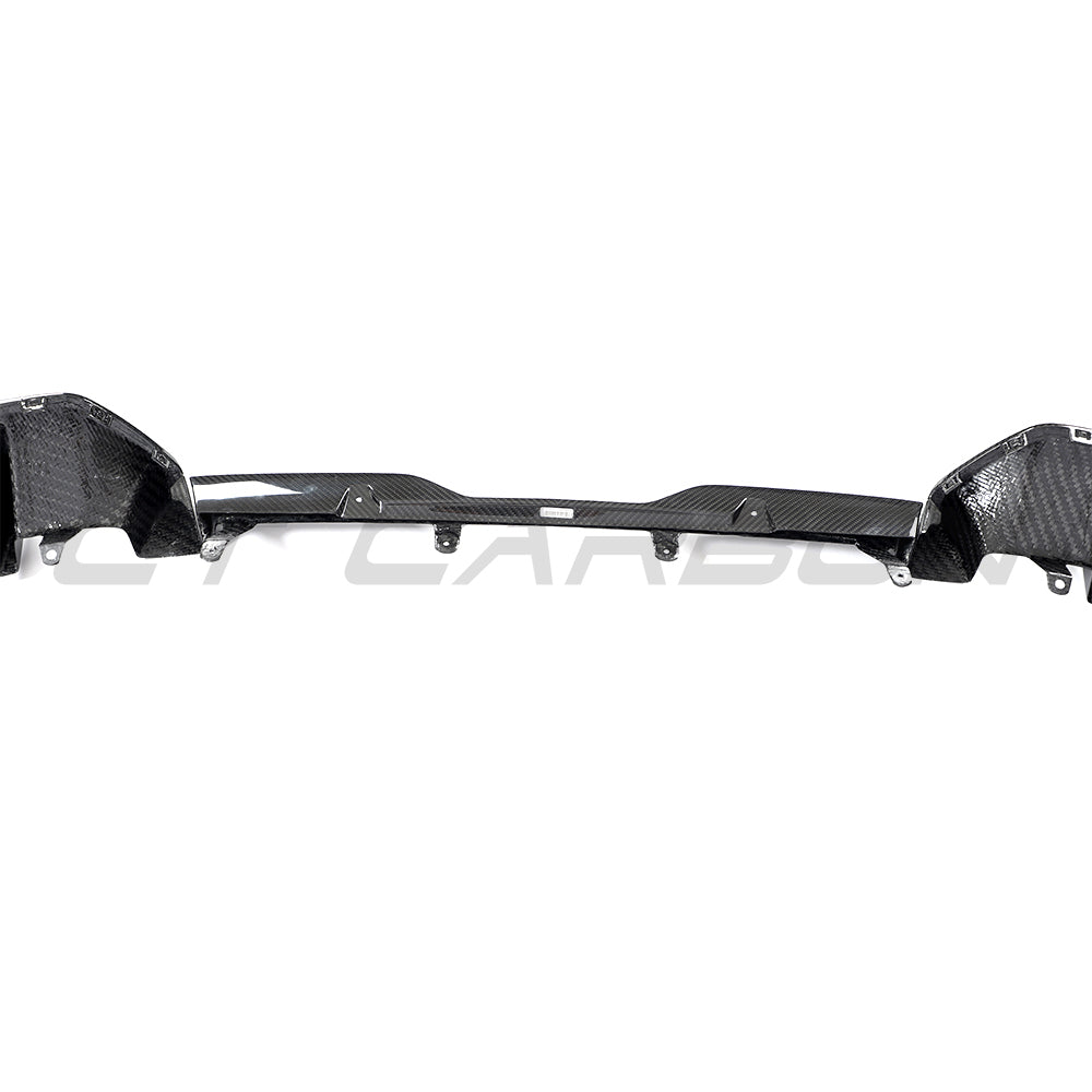CT CARBON BMW 5 SERIES G60 & I5 2023+ CARBON FIBRE DIFFUSER - V1 | SWISS HOMOLOGATED