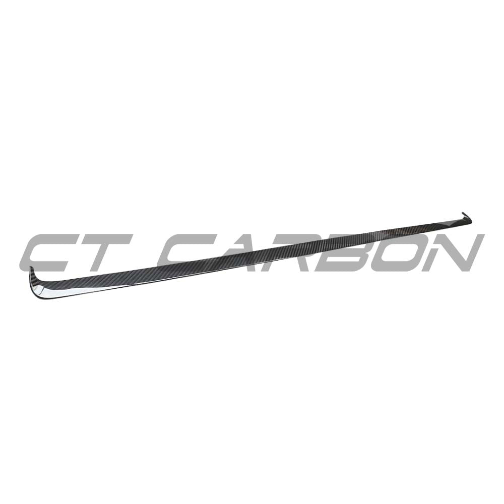 CT CARBON TESLA MODEL Y 2025+ FACELIFT DRY CARBON FIBRE LOWER DASHBOARD COVER | NO HOMOLOGATION
