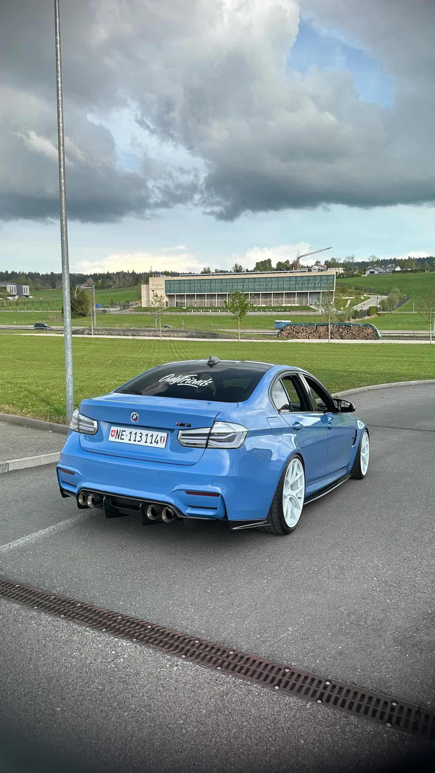 CT CARBON DIFFUSER BMW M3/M4 F8X - PS STYLE | SWISS HOMOLOGATED