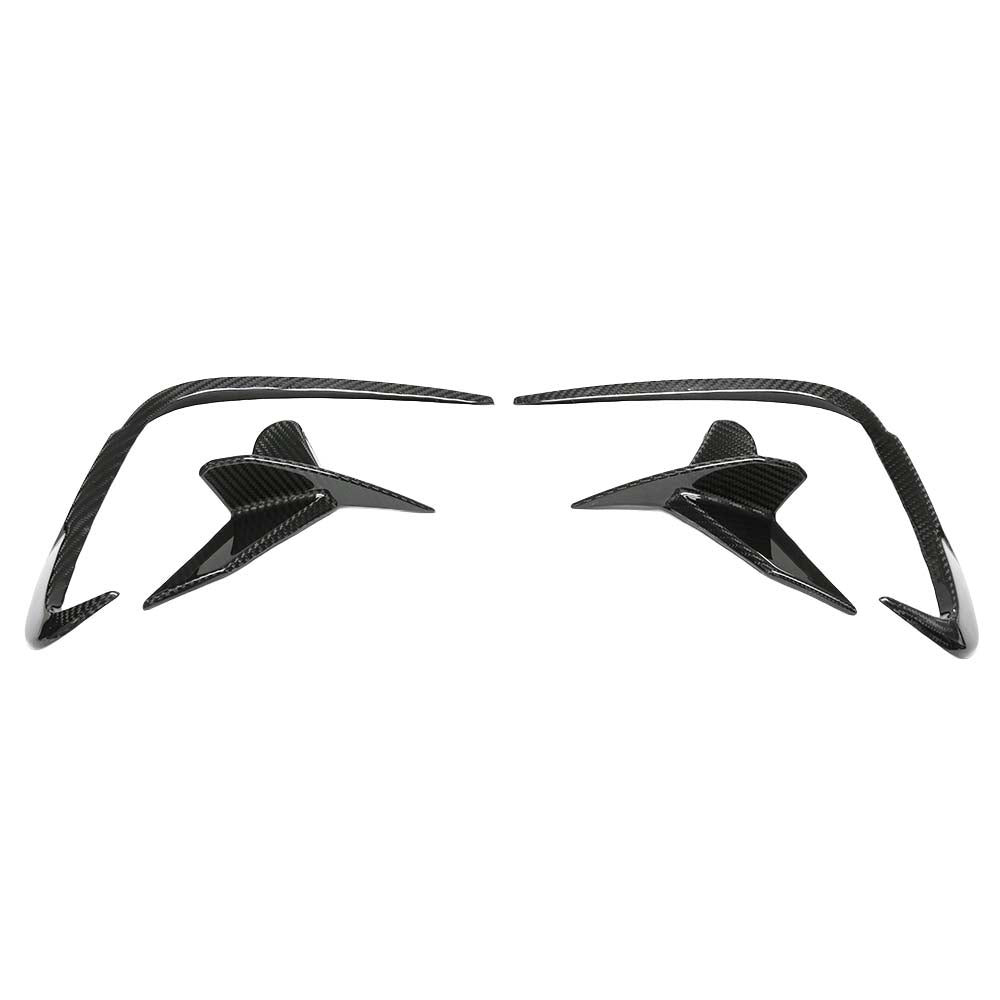 CT CARBON BMW G14/G15/G16 8 SERIES 2018+ DRY CARBON FIBRE SIDE REAR CANARDS | SWISS HOMOLOGATED