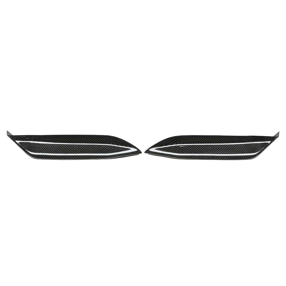 CT CARBON BMW M3/M4 F80/F82/F83 2014-2020 UPPER FRONT CARBON FIBRE CANARDS | HOMOLOGATION IN PROCESS