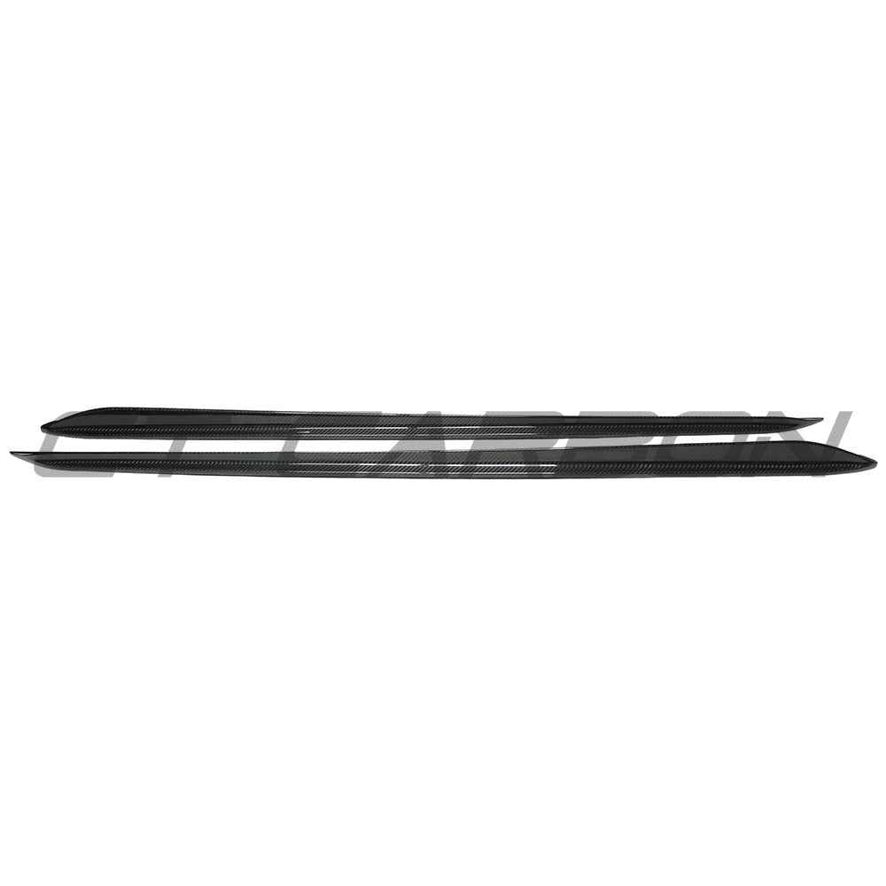 CT CARBON BMW G20 3 SERIES 2019-2022 PRE-LCI DRY CARBON FIBRE SIDE SKIRTS - V3 | SWISS HOMOLOGATED