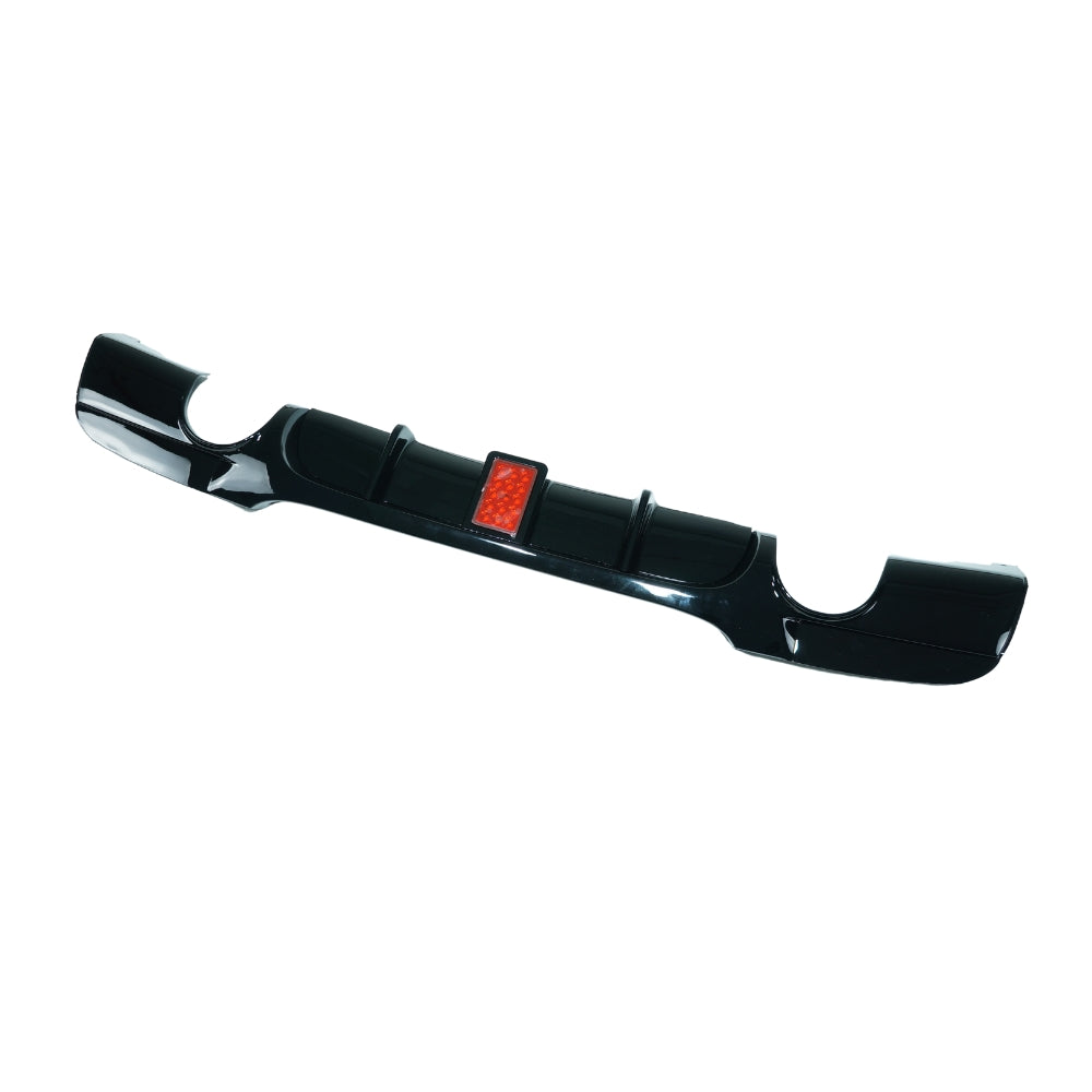 CT CARBON BMW 3 SERIES E90/E91 2005-2011 GLOSS BLACK LED DIFFUSER - DUAL EXIT | SWISS HOMOLOGATED