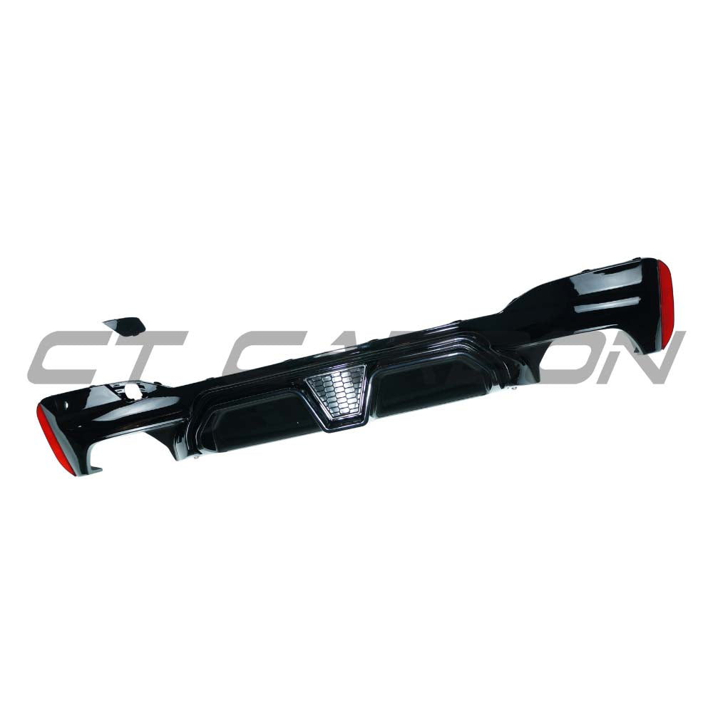CT CARBON BMW 5 SERIES G30/G31 2017-2023 GLOSS BLACK DIFFUSER - CS | SWISS HOMOLOGATED