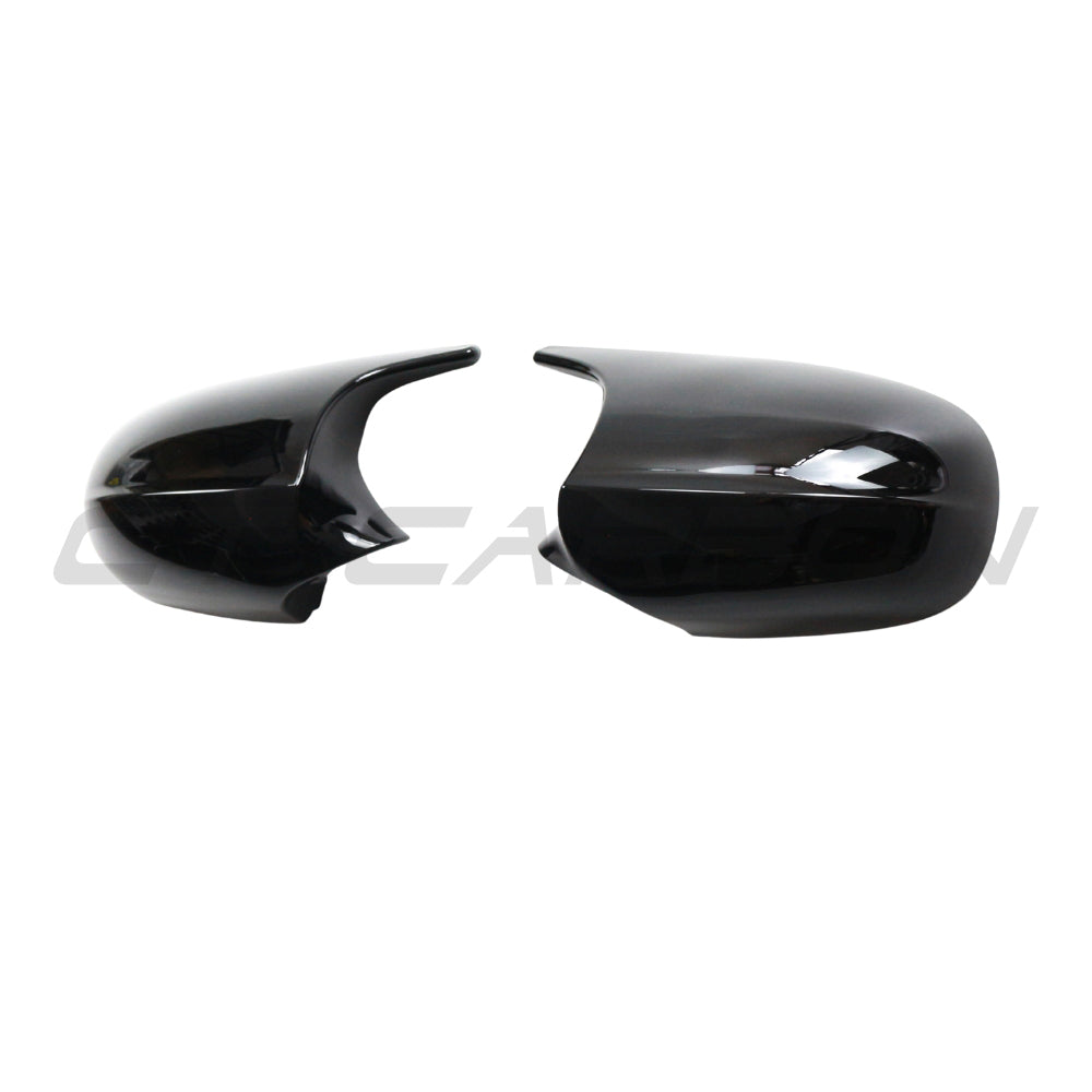 CT CARBON BMW 1 & 3 SERIES E82/E83/E87/E88/E90/E91/E92/E93 2006-2010 PRE-LCI GLOSS BLACK MIRRORS | SWISS HOMOLOGATED