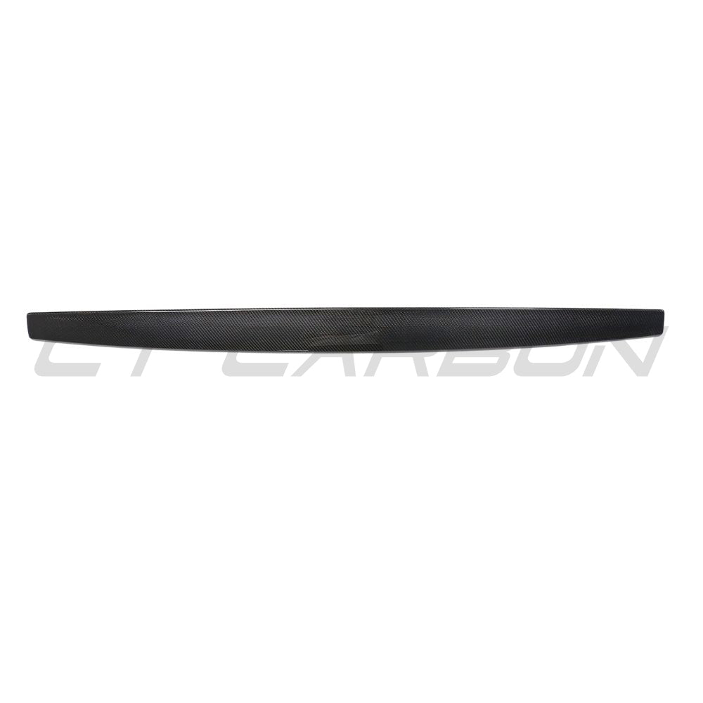 CT CARBON TESLA MODEL 3 2017-2023 CARBON FIBRE DASHBOARD TRIM STICK ON | NO HOMOLOGATION