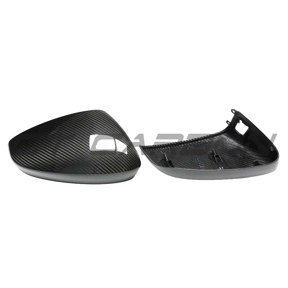 CT CARBON AUDI A3/S3/RS3 8Y 2022+ CARBON FIBRE MIRRORS WITH LANE ASSIST - LHD | SWISS HOMOLOGATED