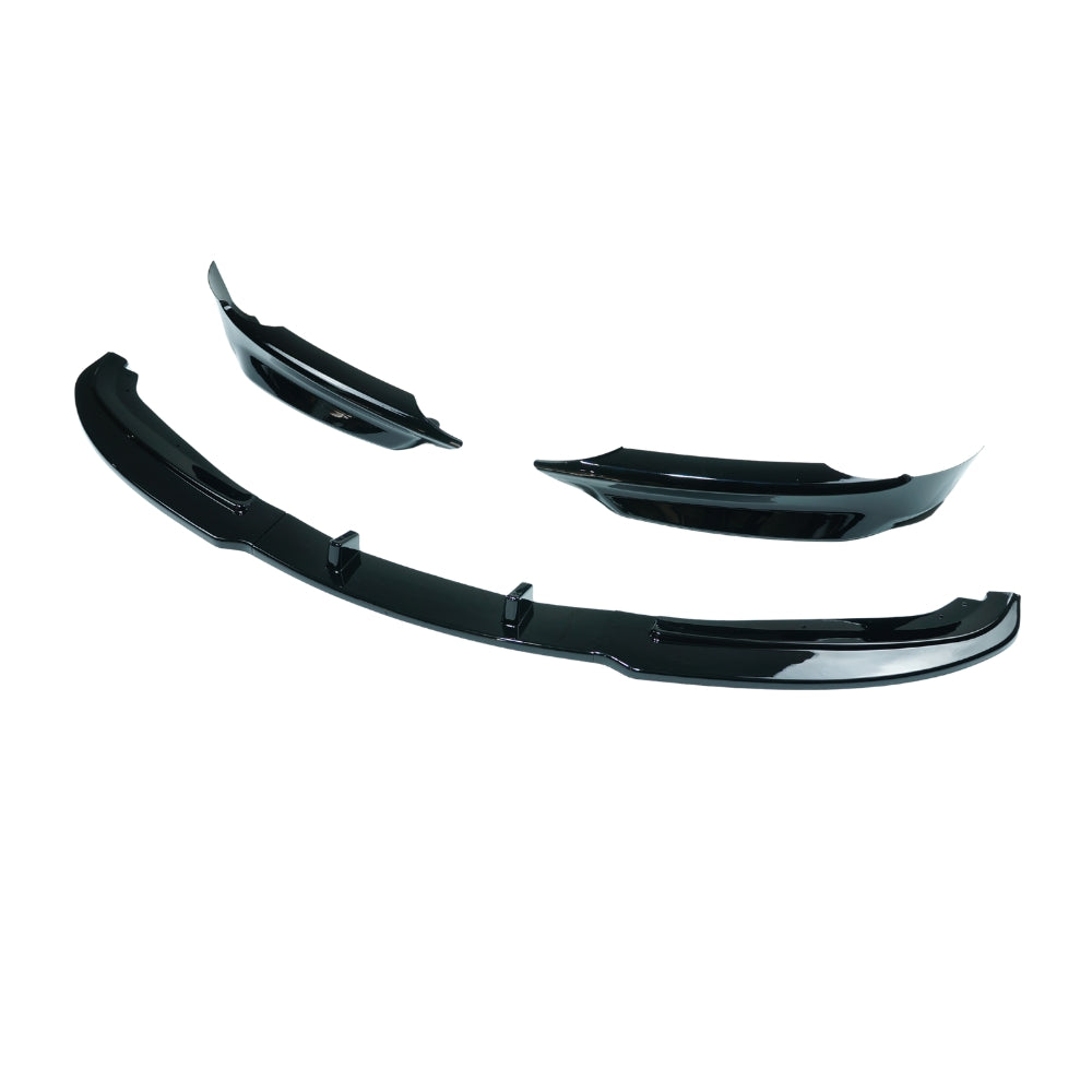 CT CARBON BMW 3 SERIES E90/E91 SE PRE-LCI 2004-2009 GLOSS BLACK SPLITTER - V2 | HOMOLOGATION IN PROCESS