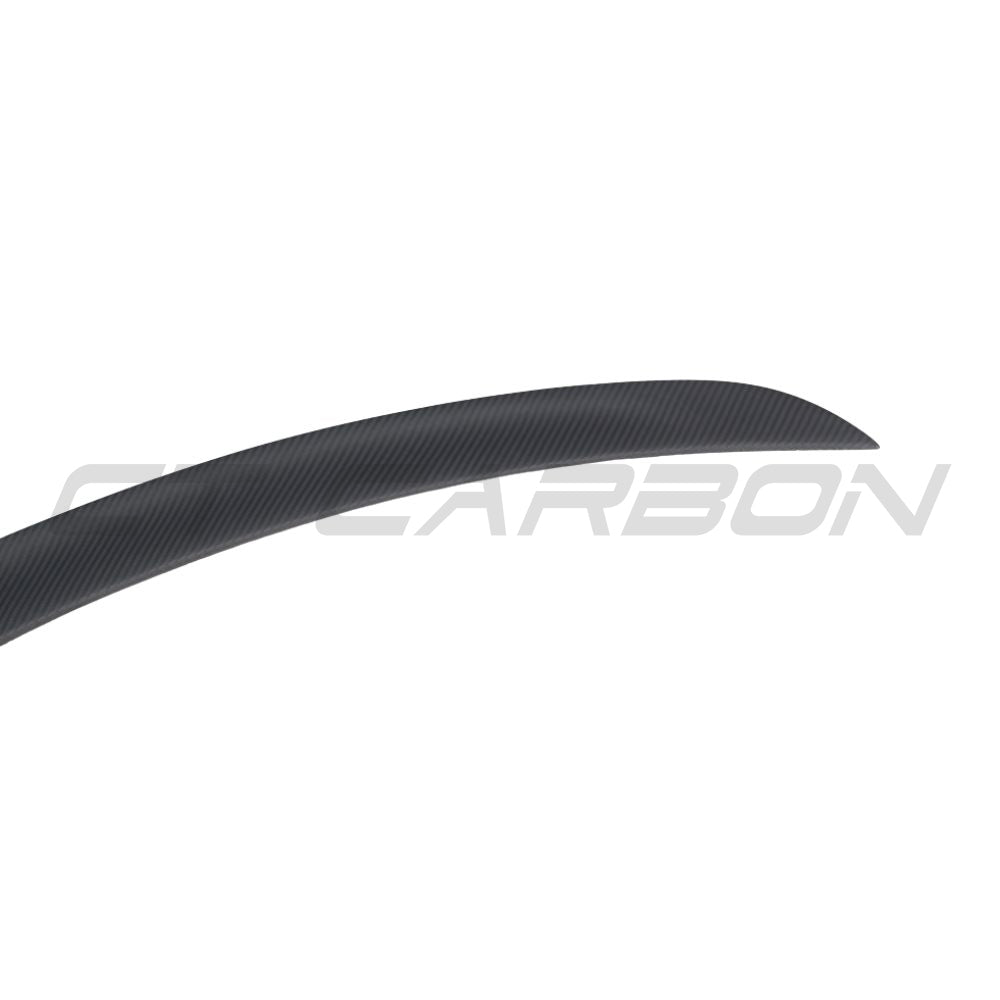CT CARBON TESLA MODEL S 2012-2020 MATTE CARBON FIBRE SPOILER - V1 | SWISS HOMOLOGATED