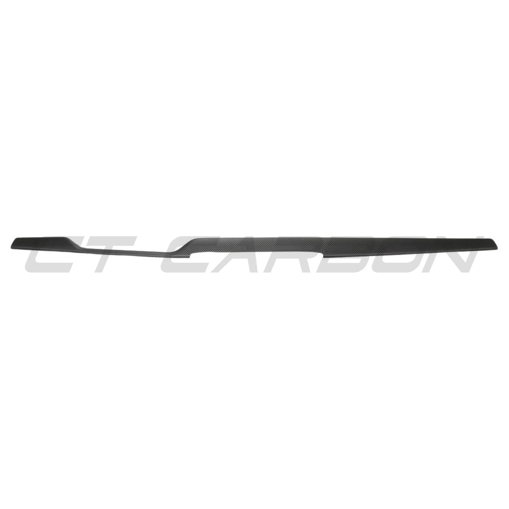 CT CARBON TESLA MODEL S 2021+ FACELIFT MATTE CARBON FIBRE DASHBOARD TRIM ADD ON | NO HOMOLOGATION