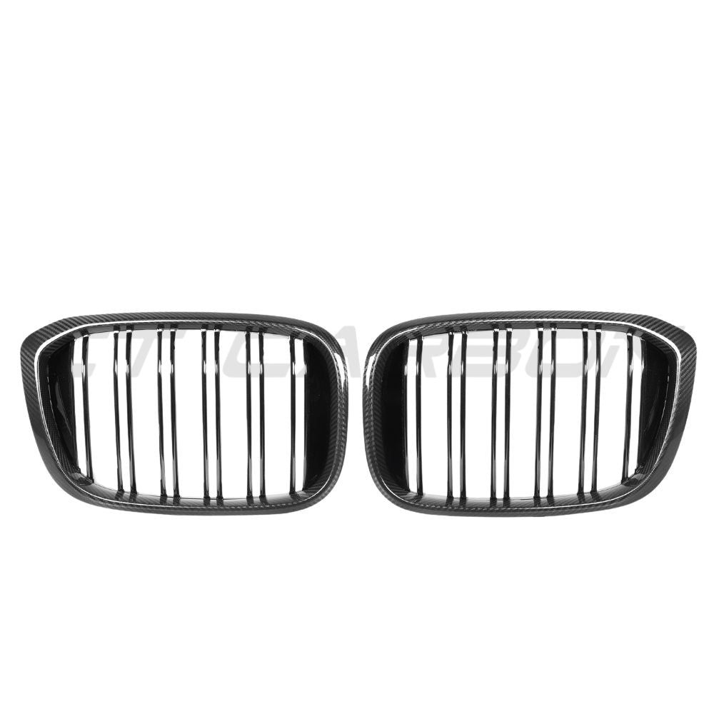 CT CARBON BMW G01 X3 2017-2021 DOUBLE SLAT CARBON FIBRE GRILLES | HOMOLOGATION IN PROCESS