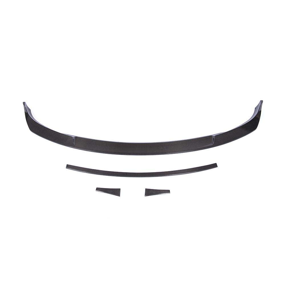 CT CARBON TESLA MODEL 3 2017-2023 CARBON FIBRE FRONT SPLITTER - V1 | HOMOLOGATION IN PROCESS